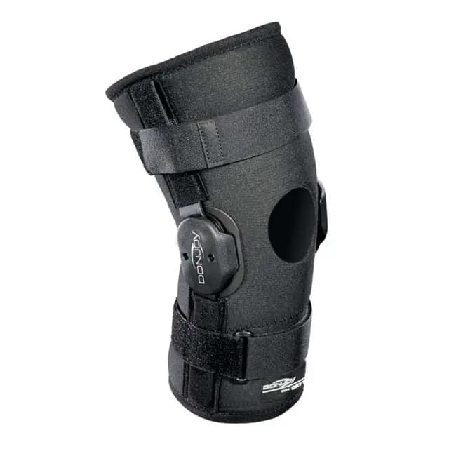 DonJoy Knee Brace Black for Left Or Right Knee, Medium - Each - Image 1