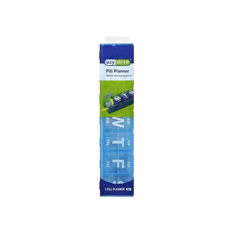Ezy Dose Locking Weekly AM/PM Pill Planner, 3XL - Each - Image 1