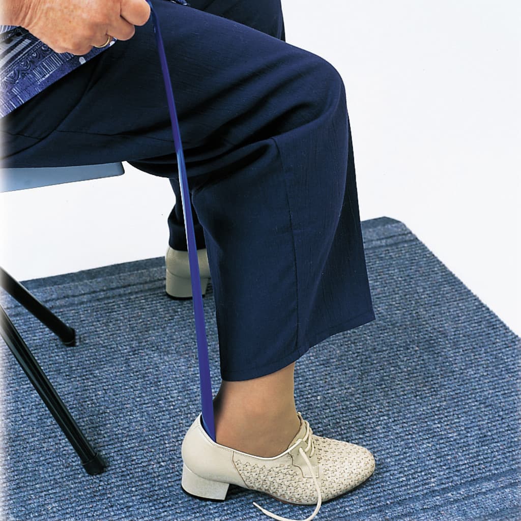 Drive Metal Shoe Horn, Blue, Long, 23 Inch - Image 2