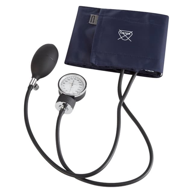 Basic Nylon Cuff Aneroid Sphygmomanometer, Large Adult - Image 1