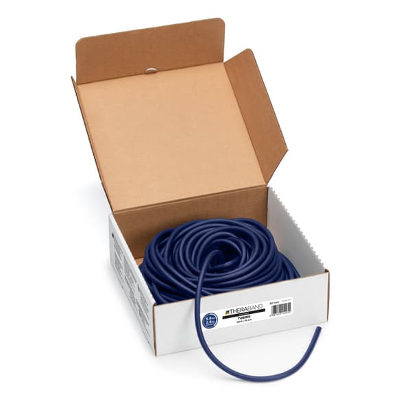 Theraband Non-Latex Resistance Tubing, Blue, Extra Heavy - Each - Image 1