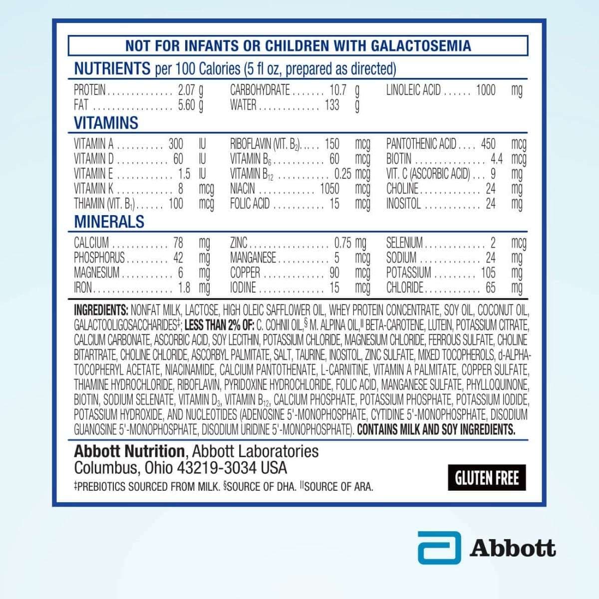 Similac Advance 20 Infant Formula, Powder, 30.8 oz - Case of 6 - Image 2