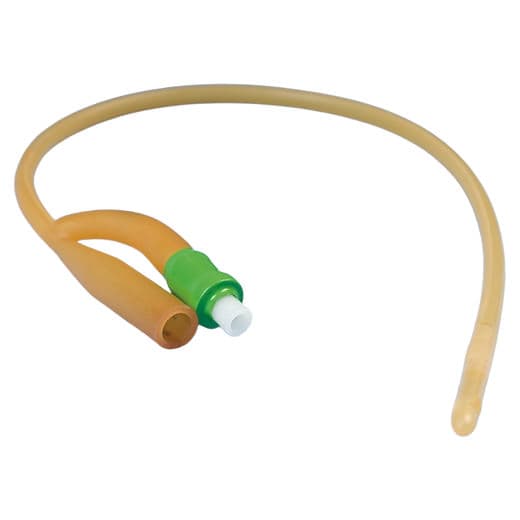 Amsure 2-Way Siliconized Latex Foley Catheters, 30cc, 30 Fr, 16" - Each - Image 1