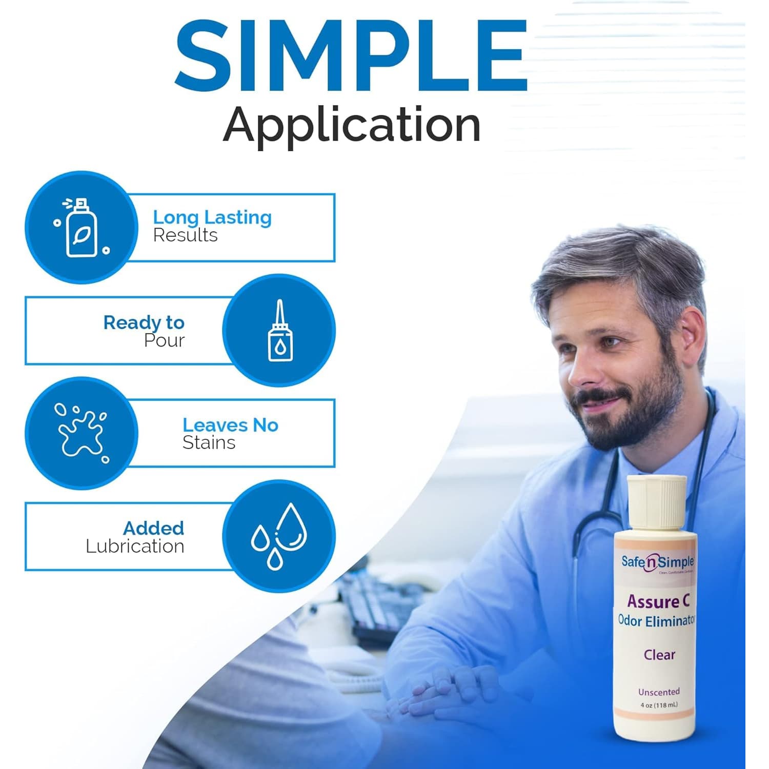 Safe n' Simple Assure C Lubricant Clear Ostomy Deodorant - Image 8