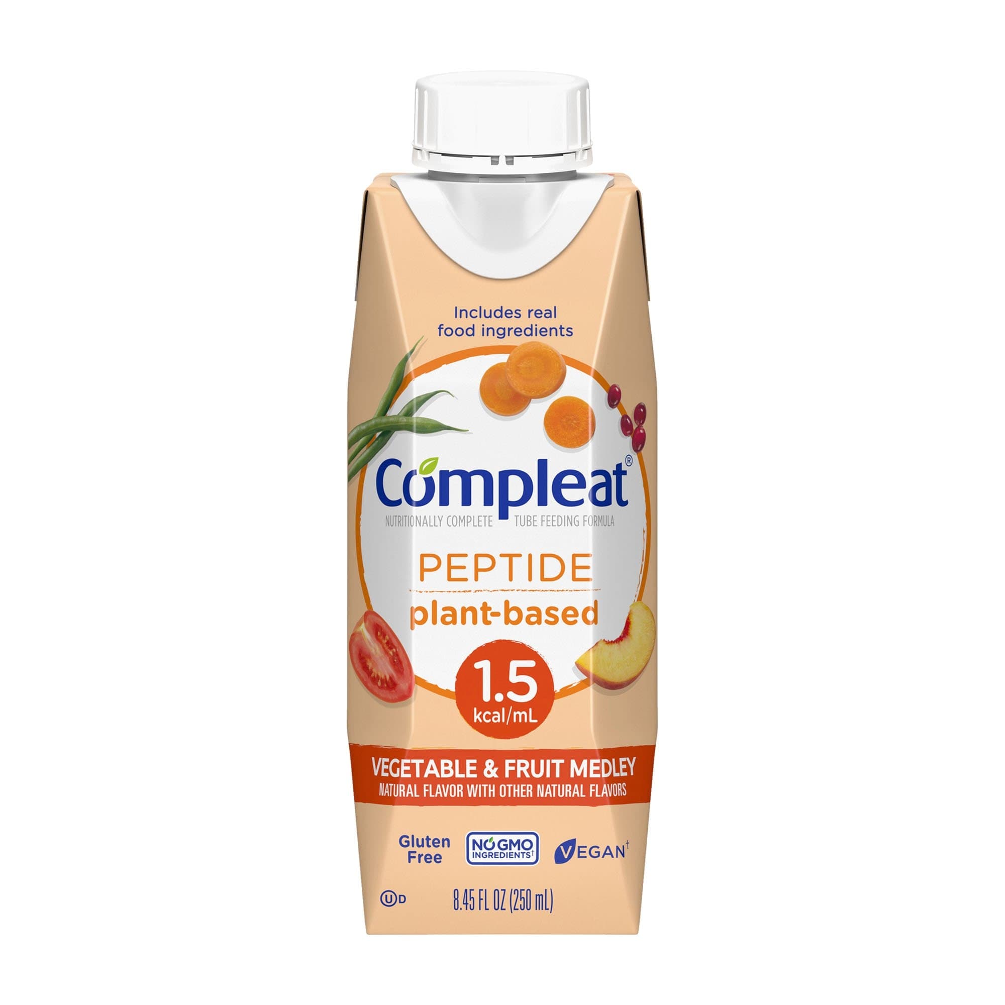 Compleat Peptide 1.5 Plant-Based Tube Feeding Formula - Image 1