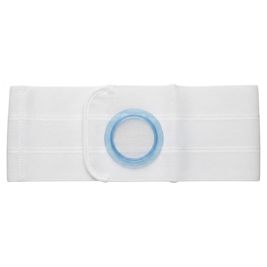 Nu-Hope 6" Flat panel Ostomy Support Belt, 2-5/8" White, X-Large - Each - Image 1