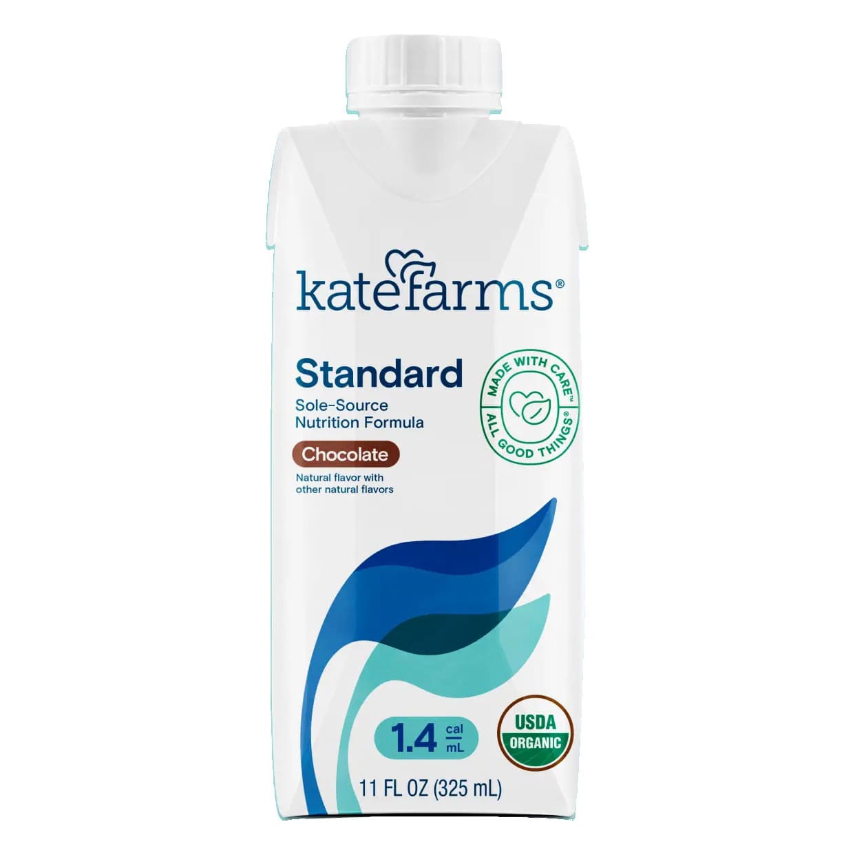 Kate Farms Standard 1.4 Sole-Source Nutrition Formula, Chocolate, 11 oz - Each - Image 1