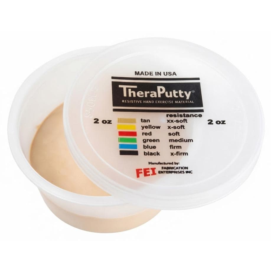 CanDo Antimicrobial Theraputty Exercise Material, 2 Oz, Tan, 2X Soft - Image 1