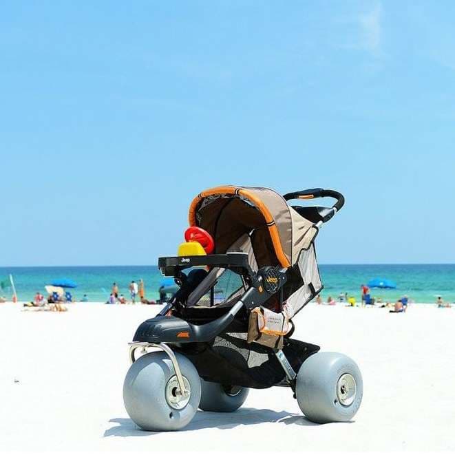 Baby bug aluminum beach jogger stroller - Image 2