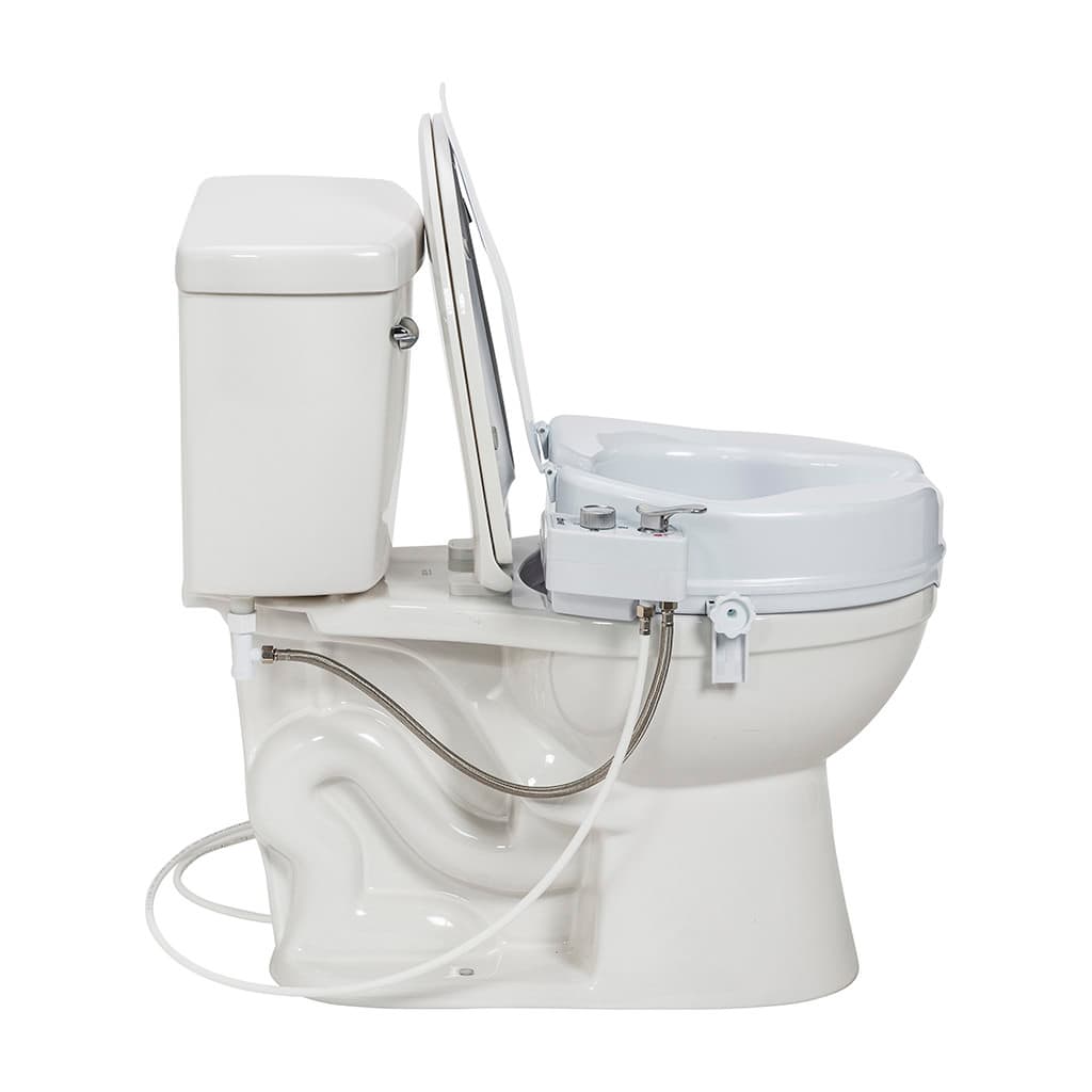 Drive Medical PreserveTech Raised Toilet Seat with Bidet - Image 4