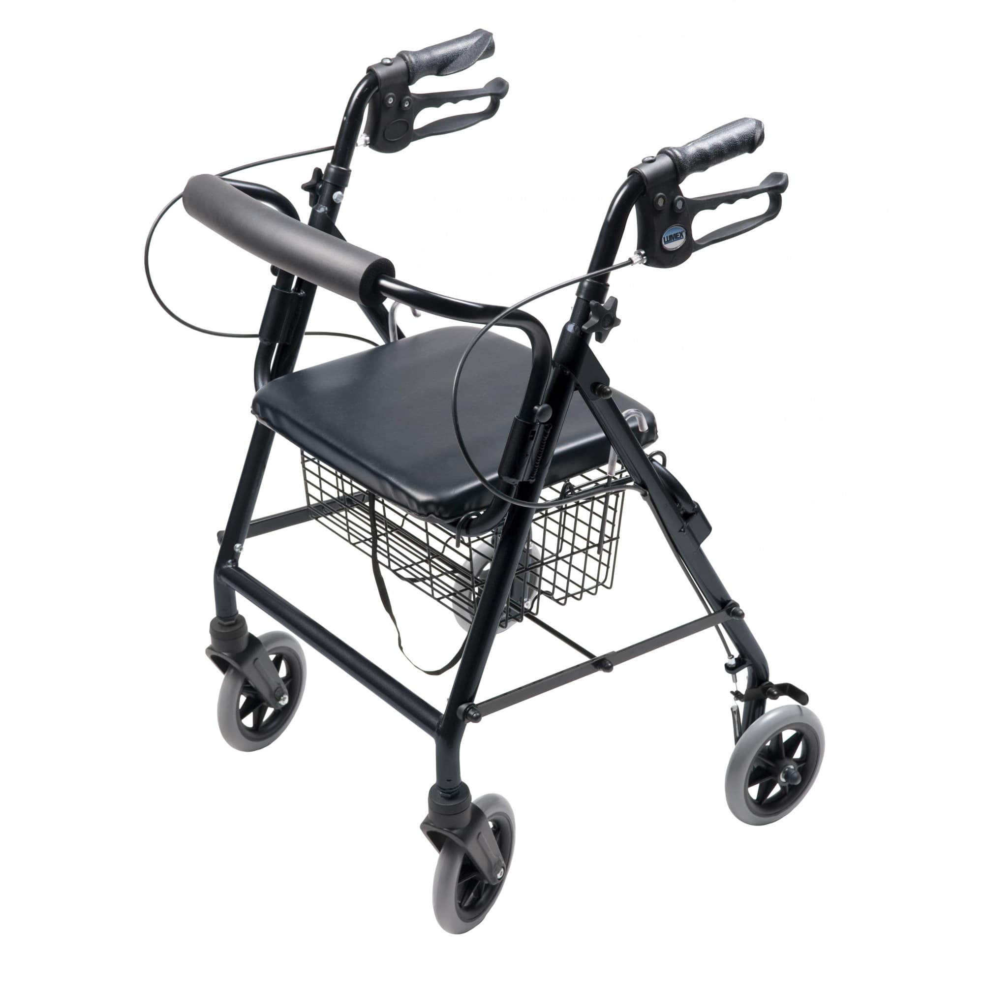 Lumex Walkabout Four-Wheel Hemi Rollator - Image 1