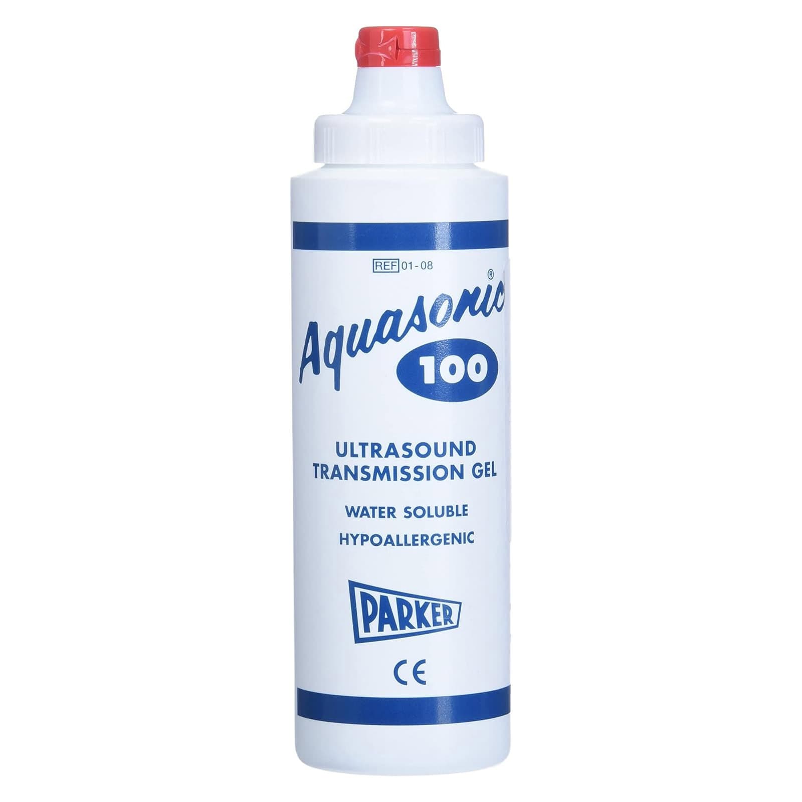 Aquasonic 100 Ultrasound Transmission Gel, 8.5 oz, Blue - Box of 12 - Image 1