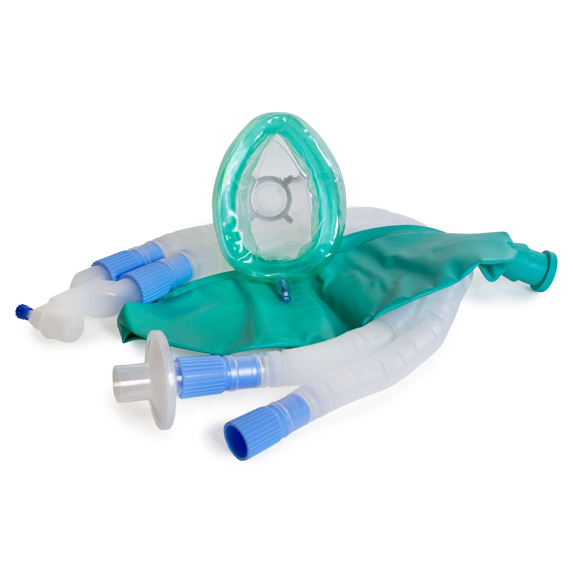 McKesson Anesthesia Breathing Circuit with Large Mask, Adult, 72 Inch Tube Length - Image 1
