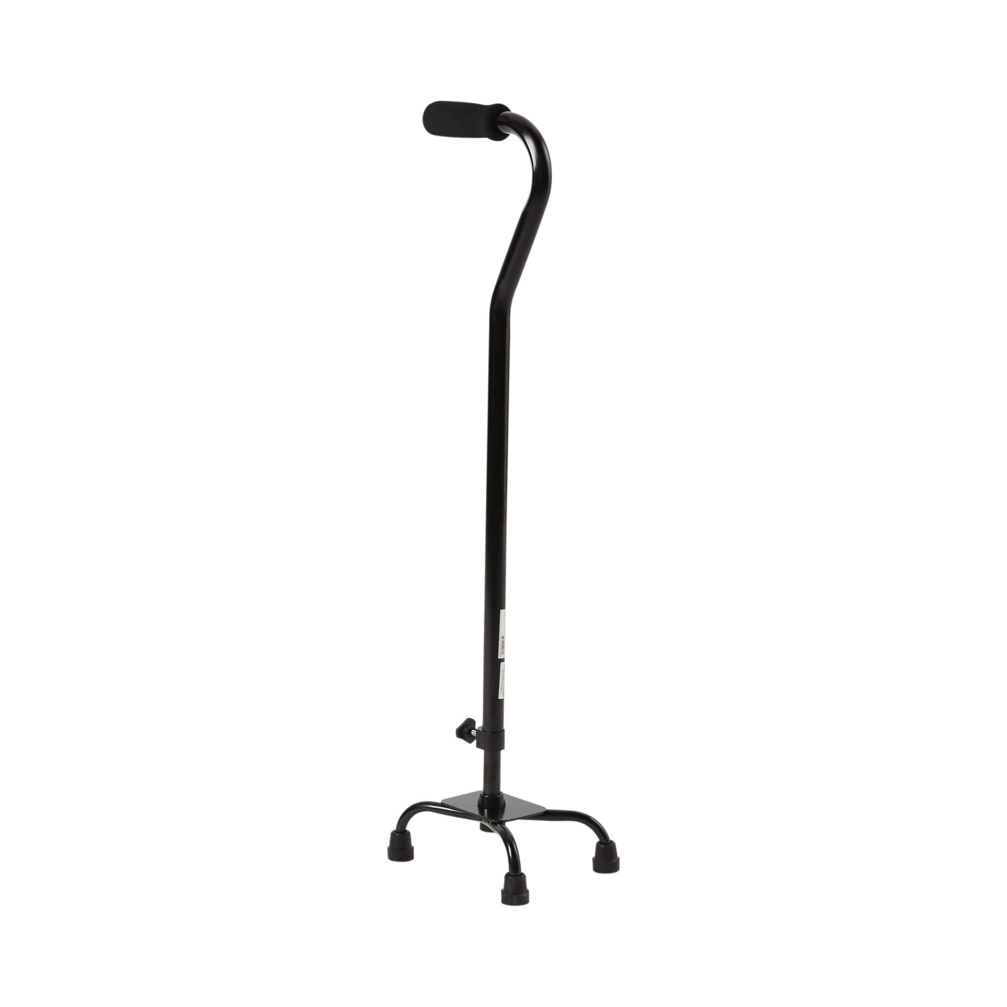McKesson Steel Vinyl Grip Small Base Quad Cane - Image 3