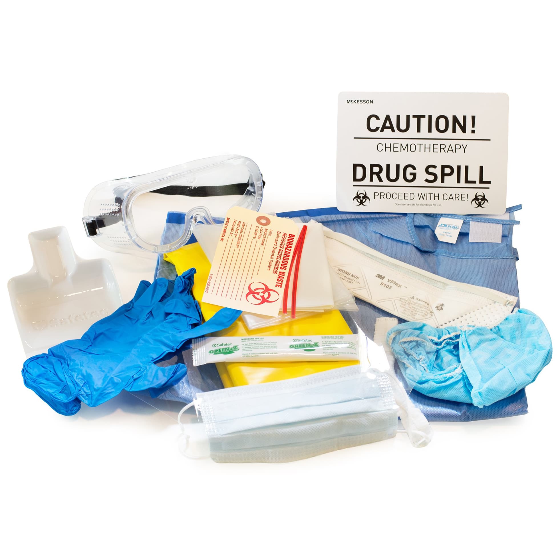 McKesson Chemotherapy Spill Kit - Case of 12 - Image 1