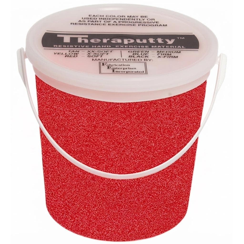 CanDo Sparkle Theraputty Exercise Material, 5 Lbs, Red, Soft - Image 1