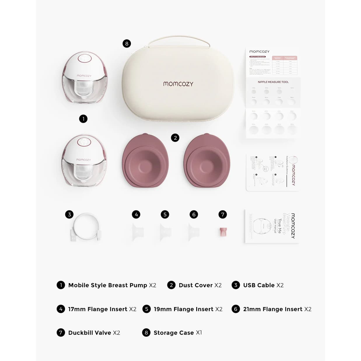 Momcozy Mobile Style M6 Double Electric Breast Pump - Each - Image 2
