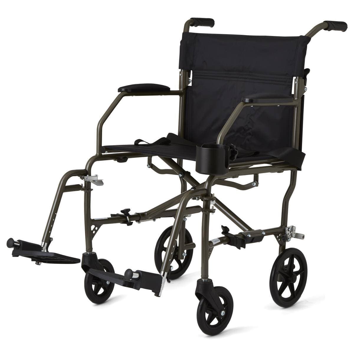 Medline Ultralight Foldable Transport Chair - Image 4