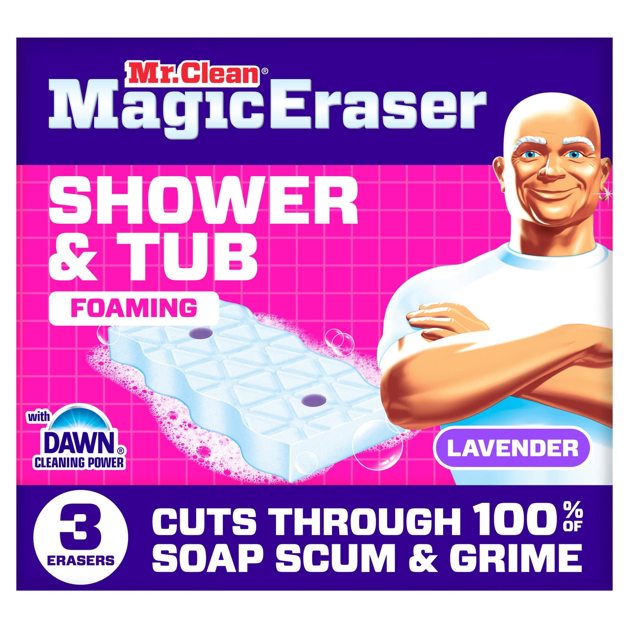 Mr Clean Magic Eraser Ultra Bath Bathroom Sponge - Package of 3 - Image 1