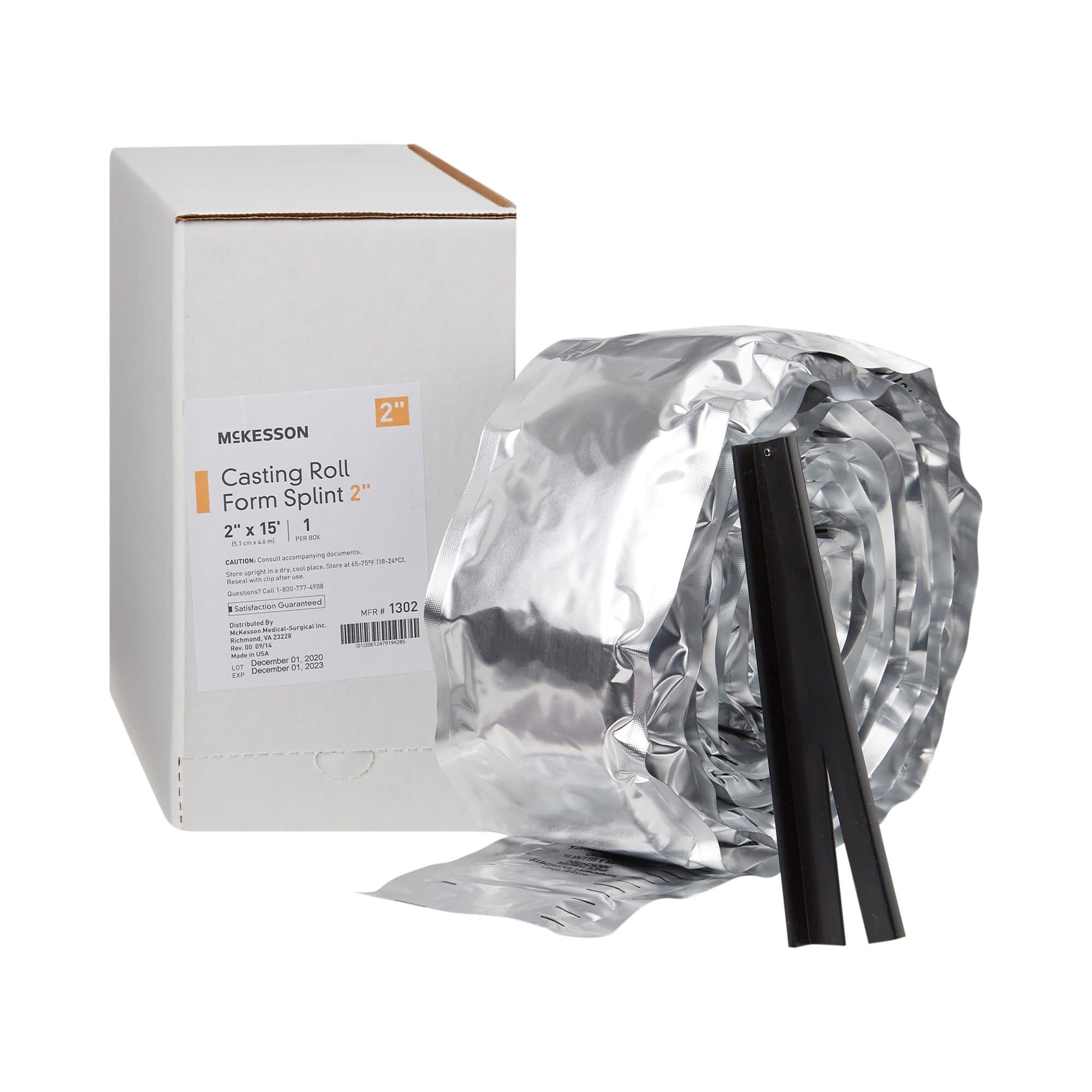 McKesson Padded Splint Roll White NonSterile - Image 4