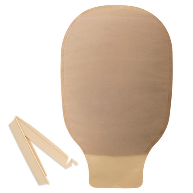 New Image 2-Piece Drainable Mini Ostomy Pouch with Clamp Closure - Image 2