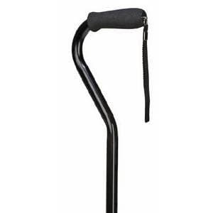 DMI Deluxe Adjustable Aluminum Cane, Soft Foam Grip - Image 2
