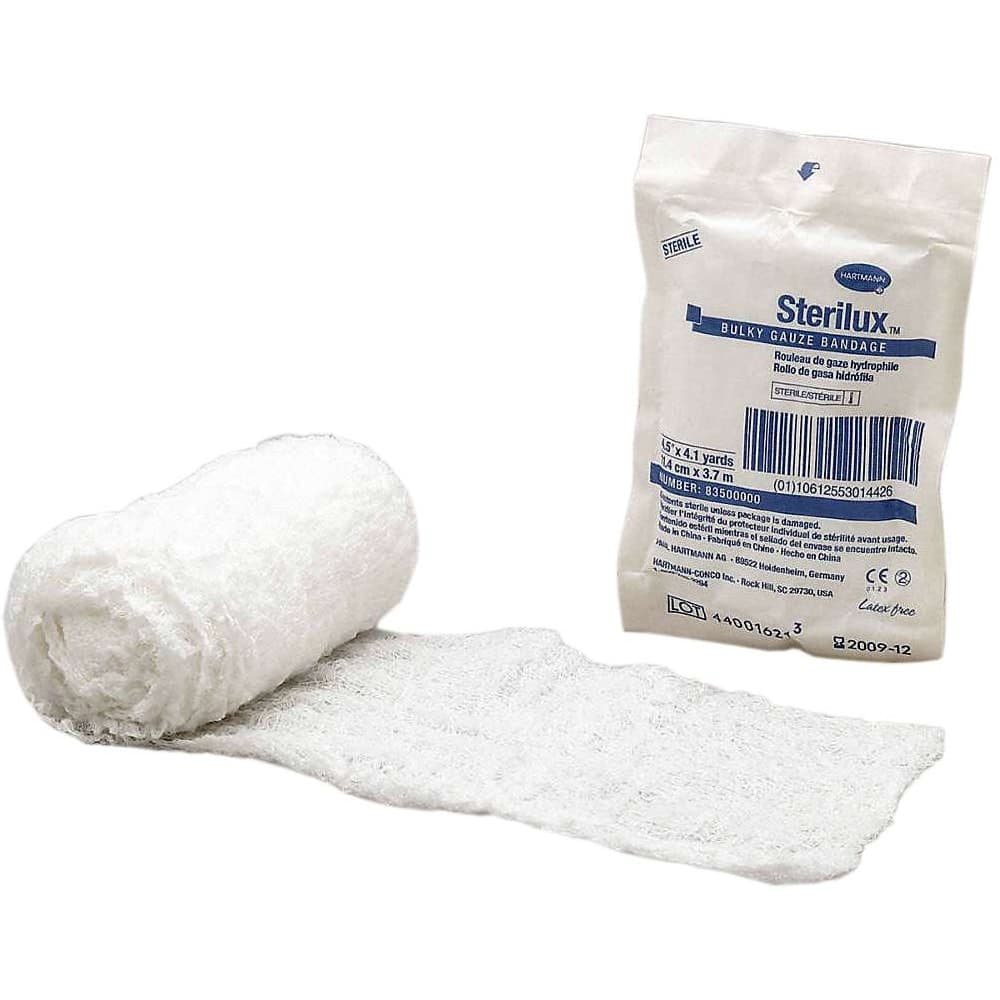 Sterilux Bulky Fluff Bandage Roll 6-Ply Roll Shape Sterile, 4-1/2 Inch x 4-1/10 Yard - Each - Image 1