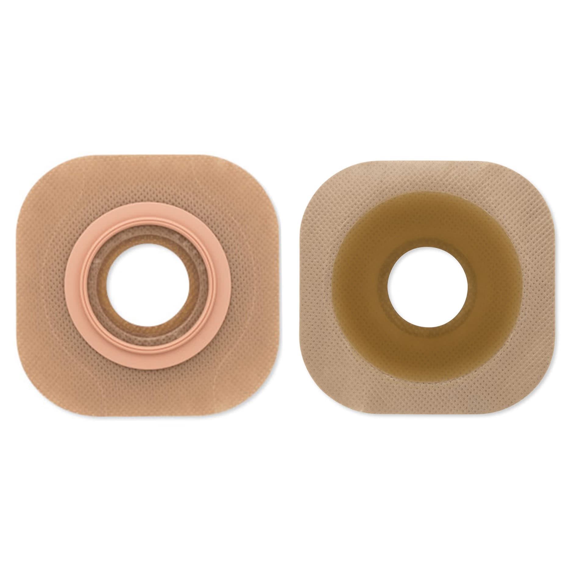 New Image Flat Flextend Skin Barrier, 2-1/4 Inch Flange, Up to 1-3/4 Inch Stoma - Box of 5 - Image 1