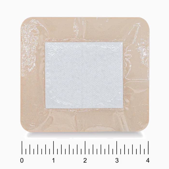 Vitale Silicone Composite Dressings, 3.5" x 4" - Image 1
