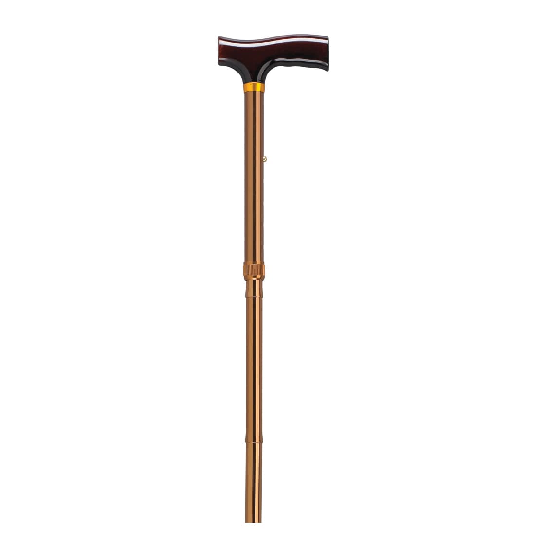 Drive Aluminum Folding Canes, Height Adjustable, Bronze - Each - Image 1
