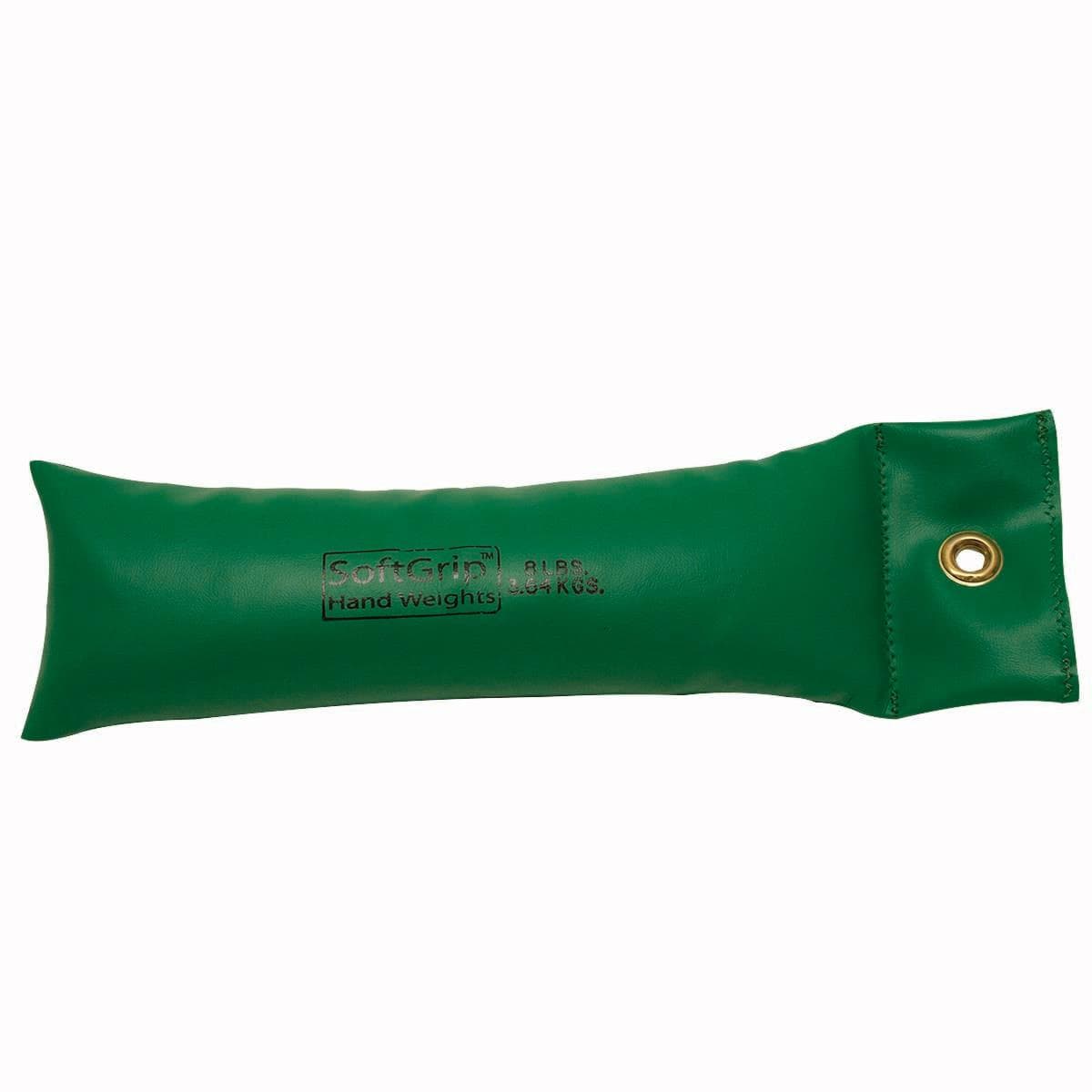 CanDo SoftGrip Hand Weights, 8 lbs Green - Pair - Image 1