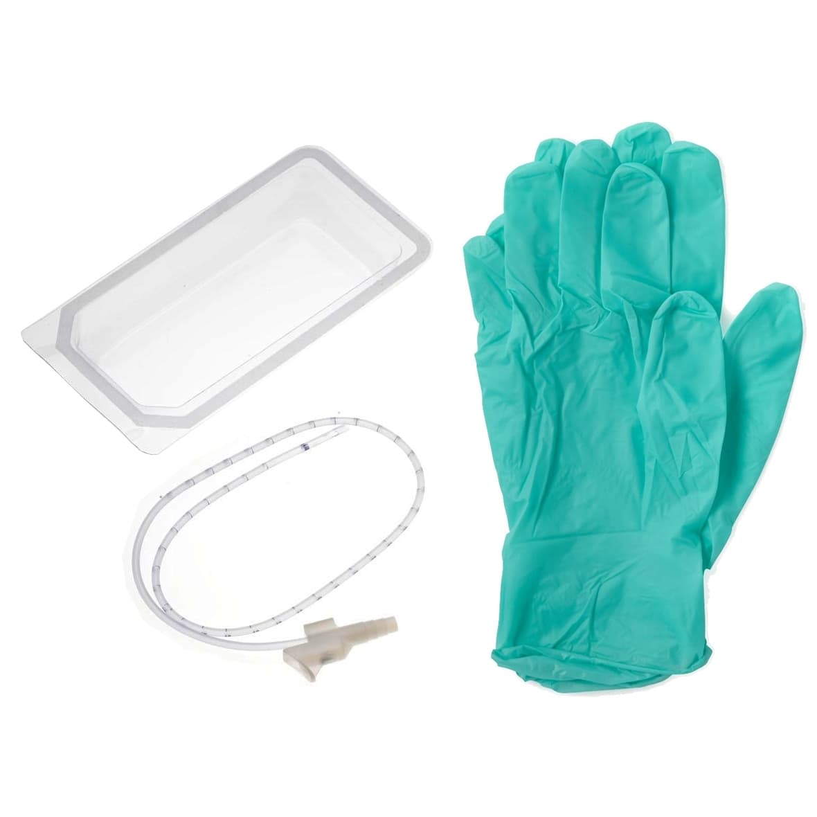 Medline Mini Open Suction Catheter Tray, 6 Fr - Image 1