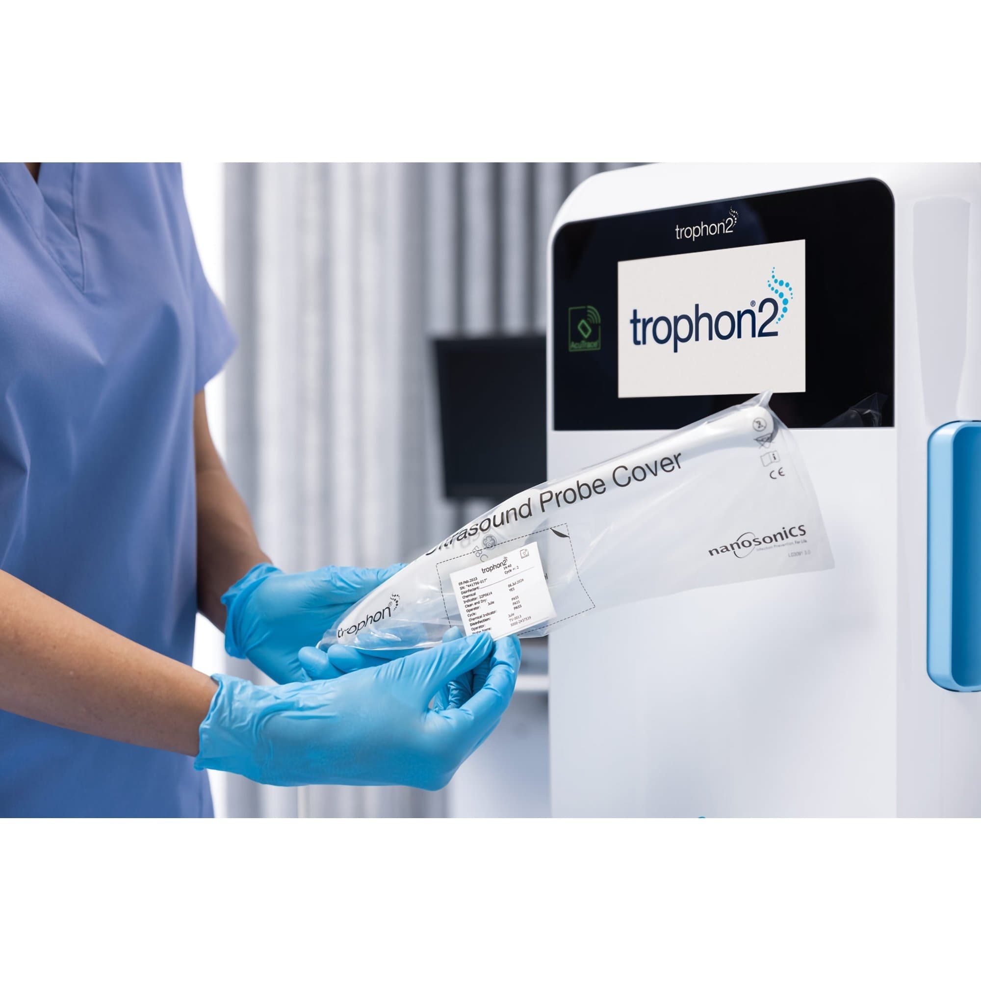 Nanosonics trophon Ultrasound Probe Cover, Plastic - Box of 100 - Image 2