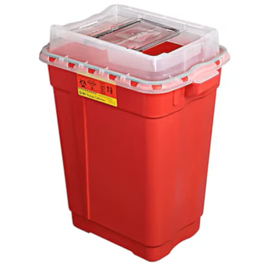 BD Large and Extra Large Sharps Container, Slide Top - Image 4