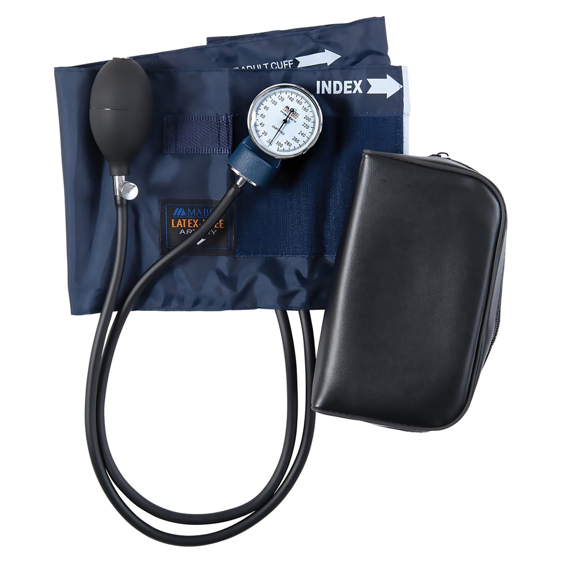 Precision Nylon Aneroid Sphygmomanometer With Black Nylon Cuff, Thigh
