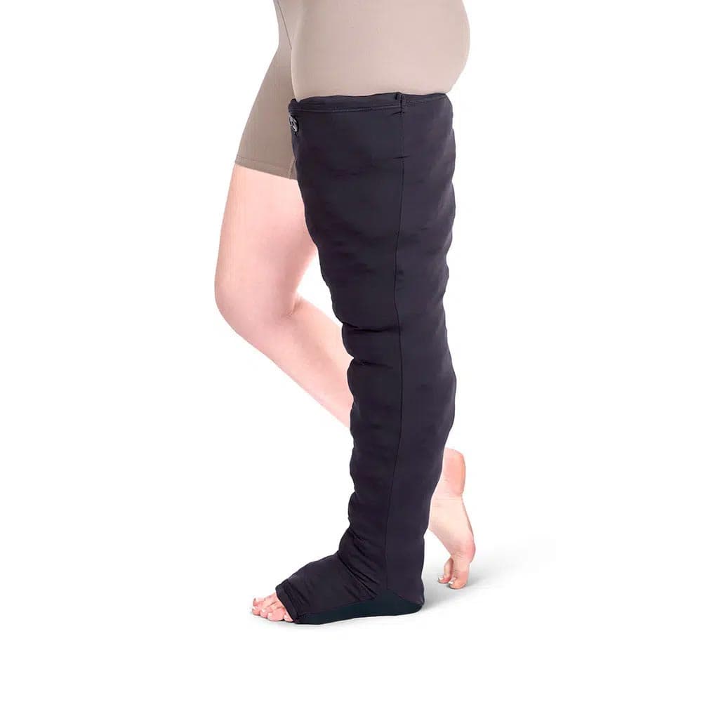 Circaid Profile Whole Leg Energy Oversleeve, Midnight, Standard Extra Wide, Size 6 - Each - Image 1