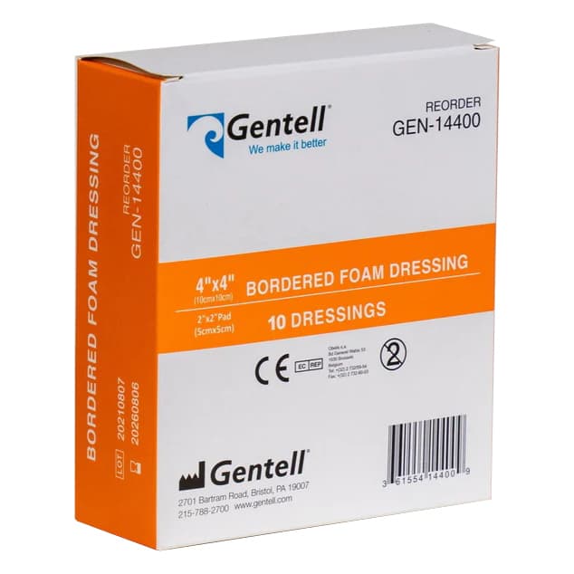 Gentell Bordered Foam Dressing - Image 1