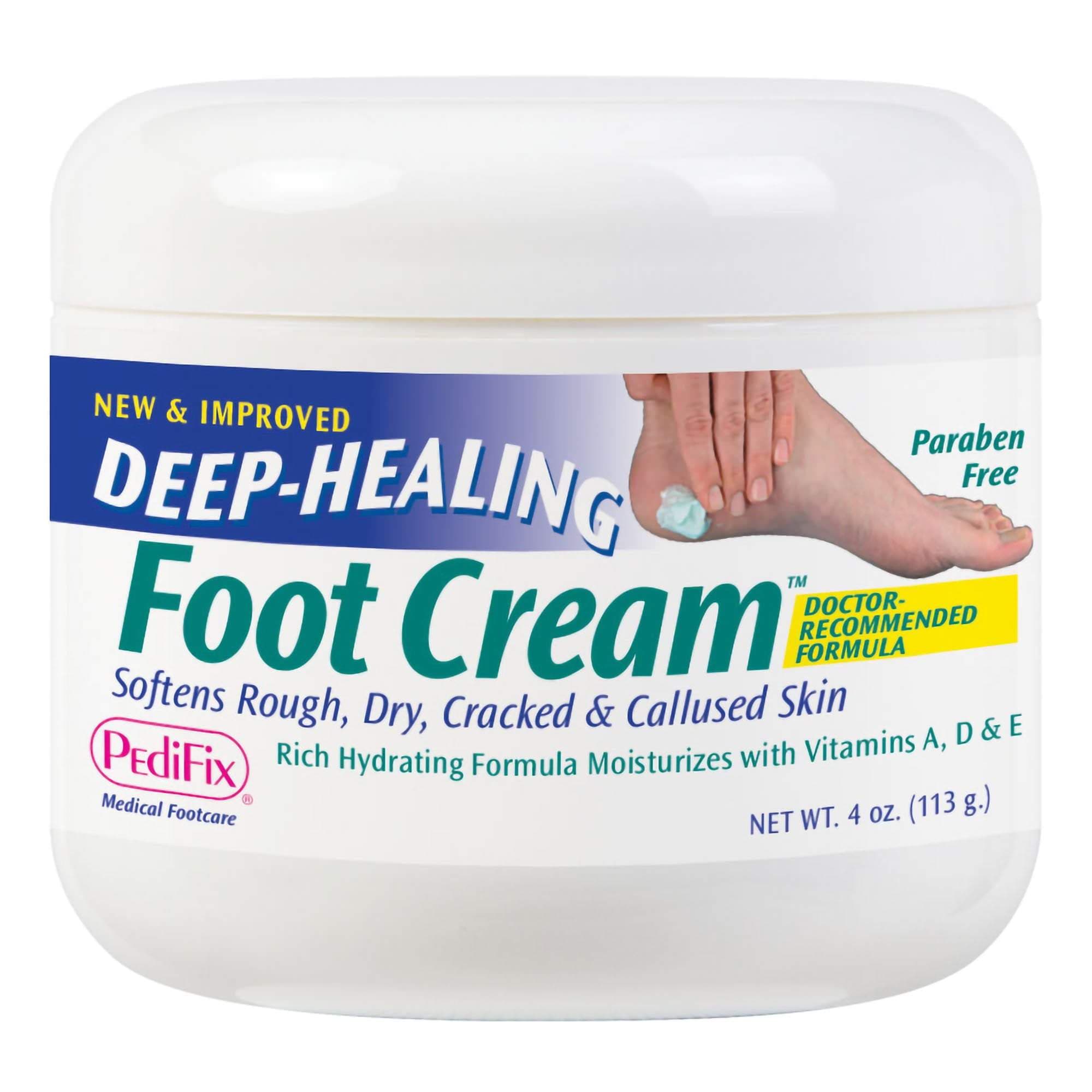 Pedifix Deep-Healing Foot Moisturizer Cream, 4 oz