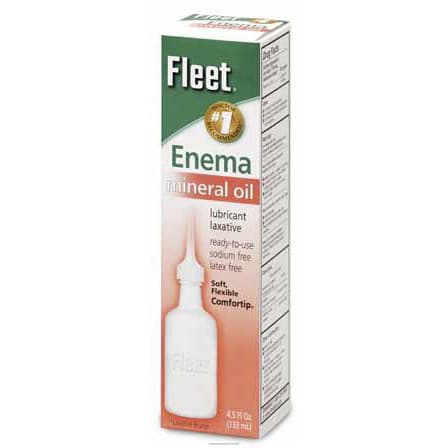 Fleet Mineral Oil Enema, Disposable, 4.5 oz