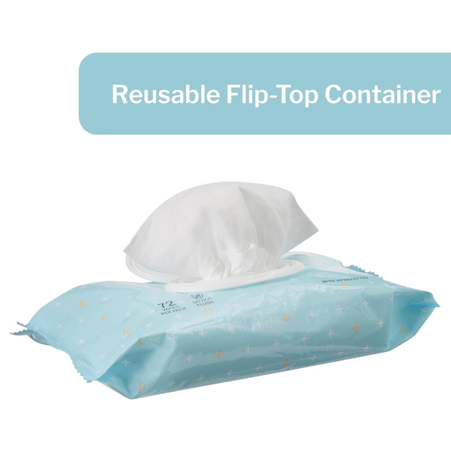 McKesson Baby Wipe with Aloe and Vitamin E - Image 4