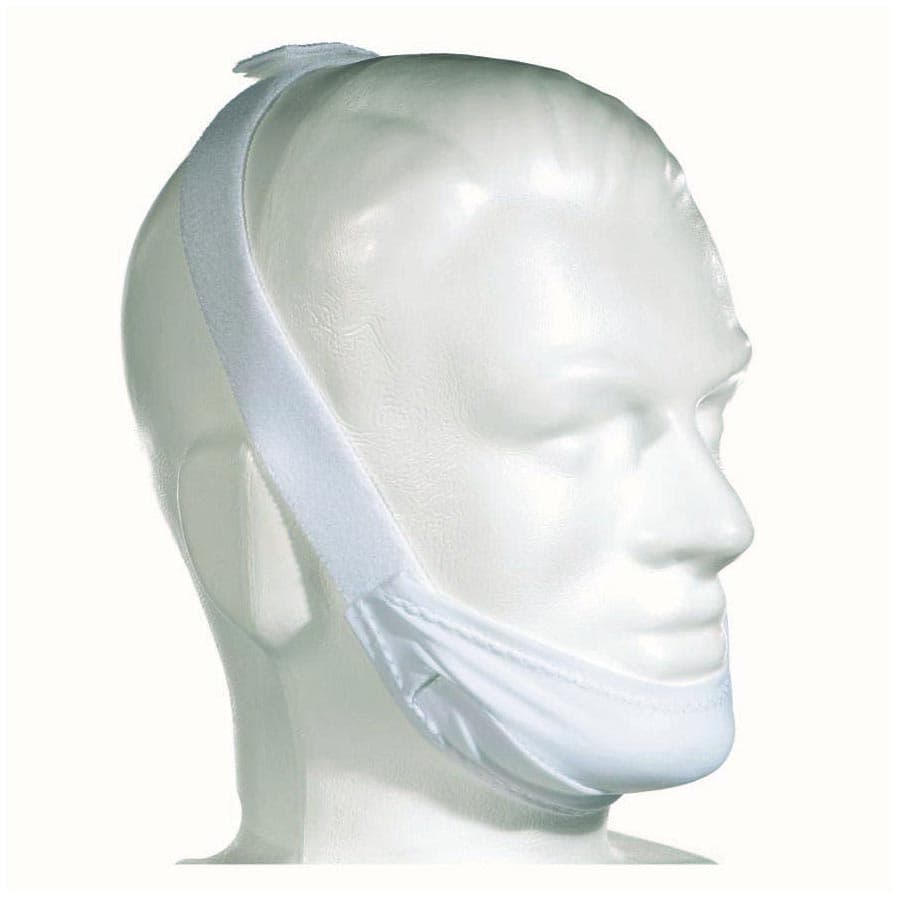 AG Industries Premium Regular Chin Strap, White, Universal - Image 1