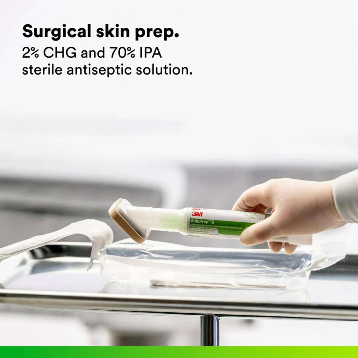 3M SoluPrep S Sterile Antiseptic Skin Cleanser Solution - Image 2
