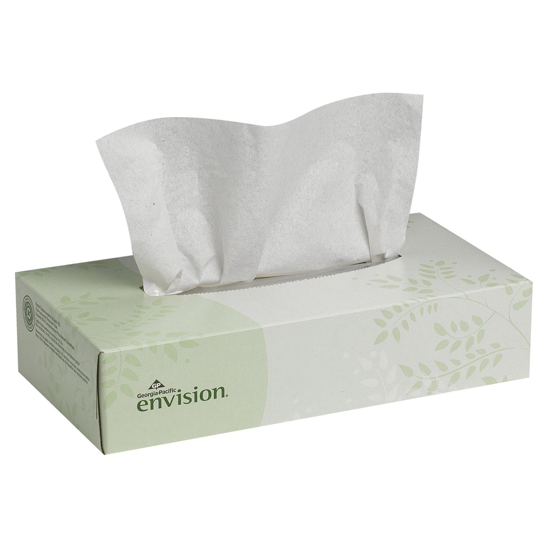envision 2-Ply Facial Tissue - Case of 3000 Wipes - Image 1