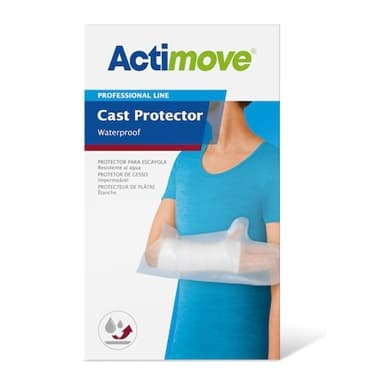 Actimove Cast Protector Short Arm For Adult, Transparent - Each - Image 1