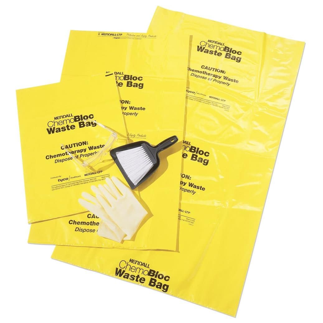 ChemoPlus Chemo Soft Waste Bag, 15 Gallon - Case of 100 - Image 1