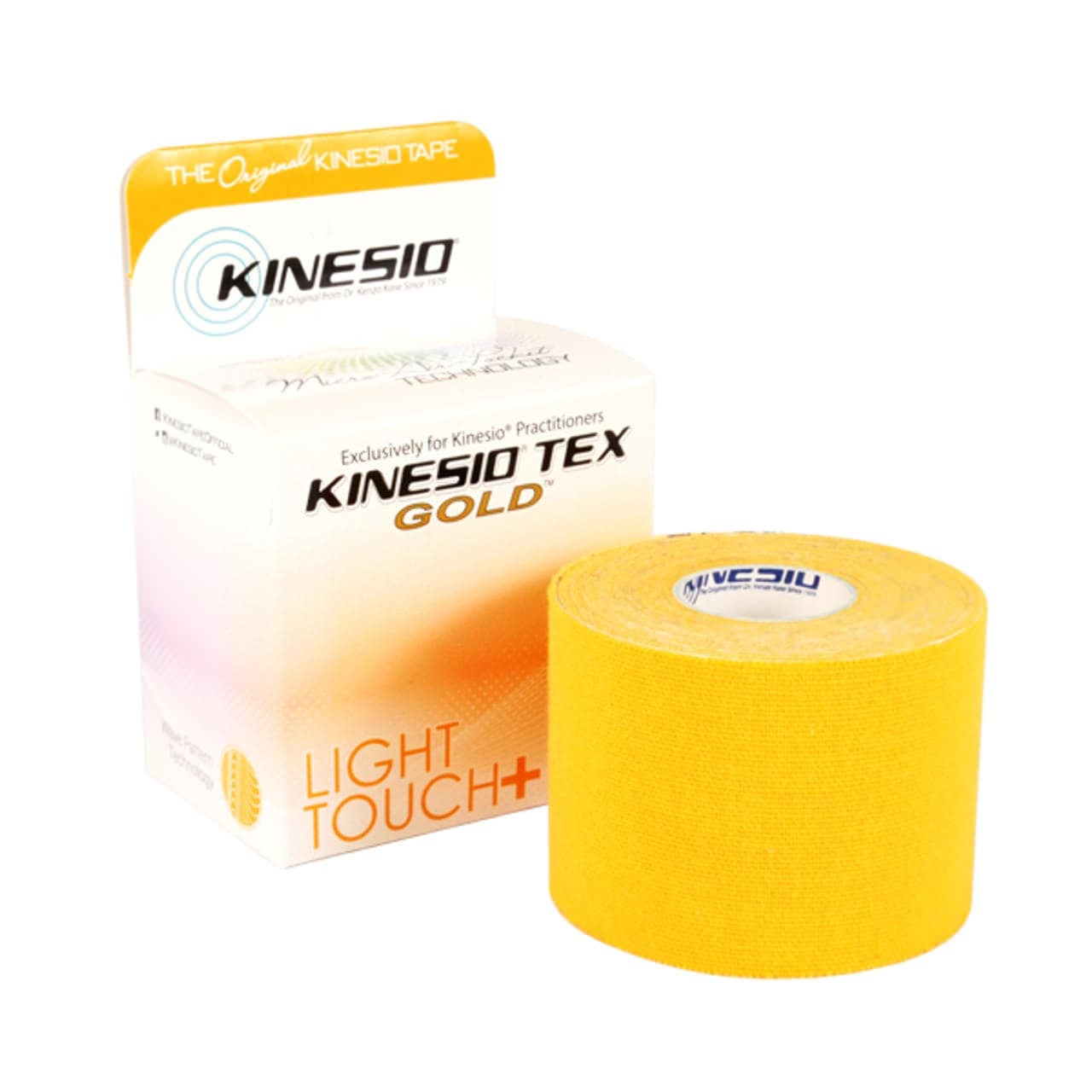 Kinesio Tex Gold Light Touch Tape, 5.0cm x 5m, Kinmokusei Orange - Carton of 12 - Image 1