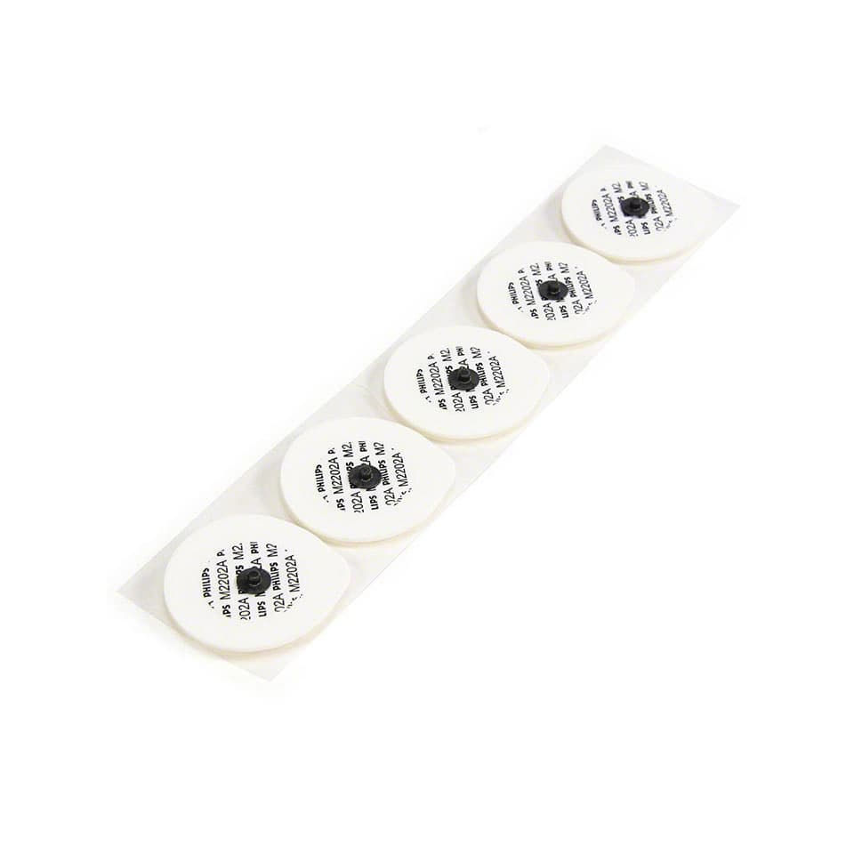 Philips ECG Monitoring Electrode Foam Backing 2 Inch Round Disposable - Case of 300