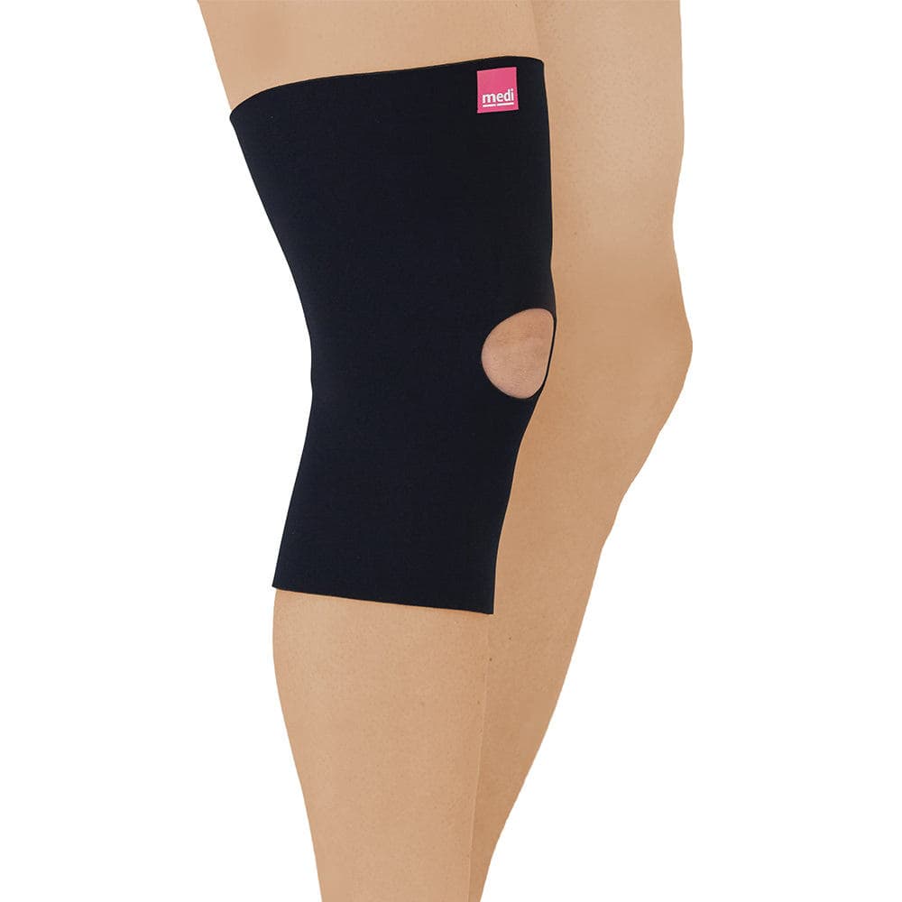 Medi USA Doc Ortho Neoprene Knee Support with Open Patella, Black, Large - Image 1