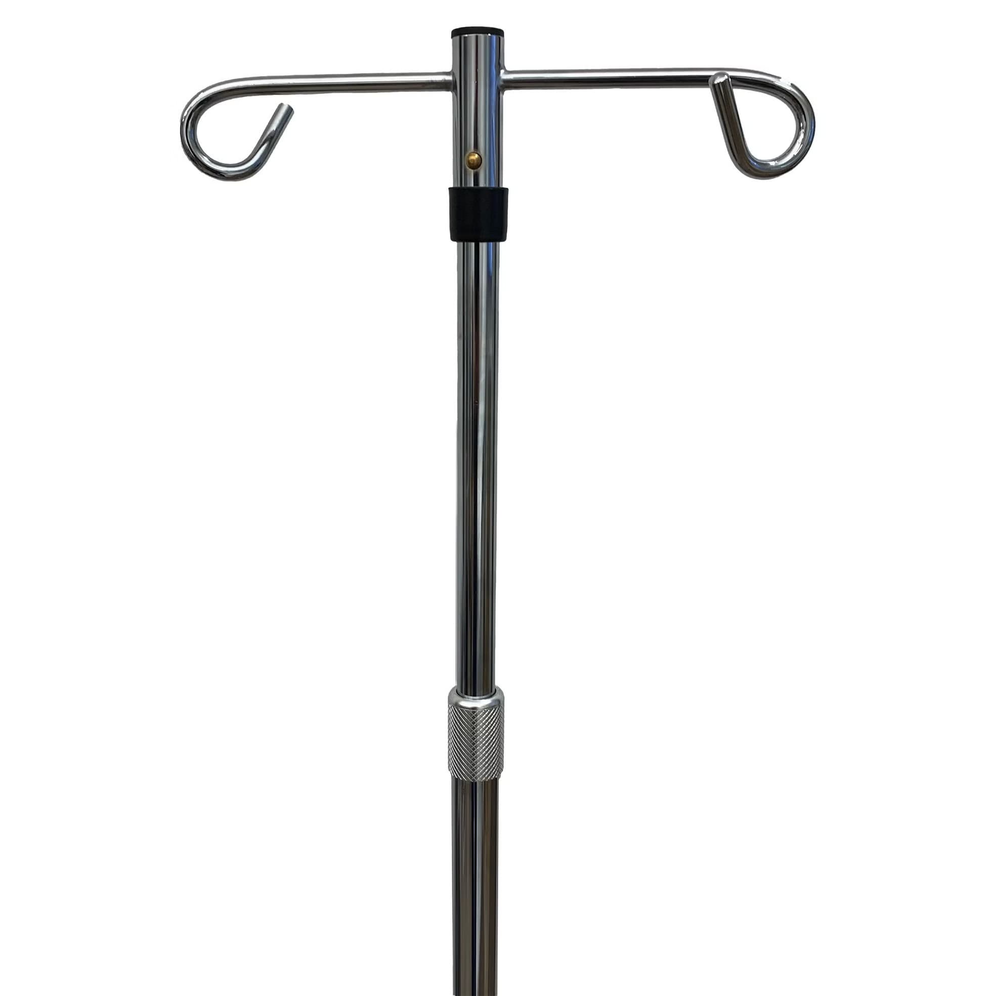 McKesson IV Stand Twist Lock Steel 51-1/4 to 91-3/4 Inch Height 2-Hook