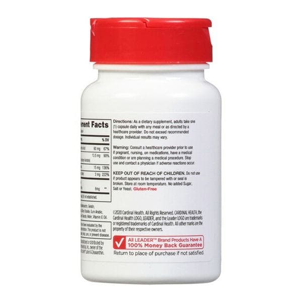 Leader Lutein & Zeaxanthin Healthy Eyes Capsules - Bottle of 36 - Image 2